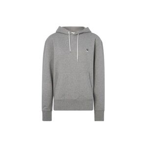 Maison Kitsune Grey Fox Head Patch Classic Hoodie - Grey Melange